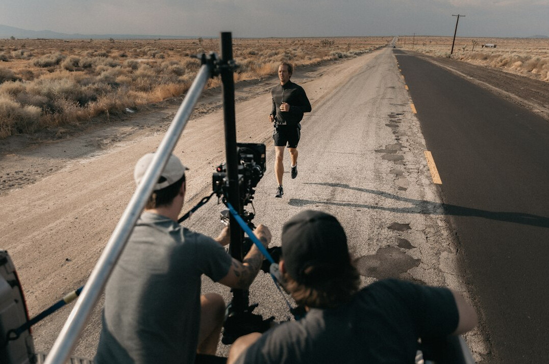 indie film crew on set