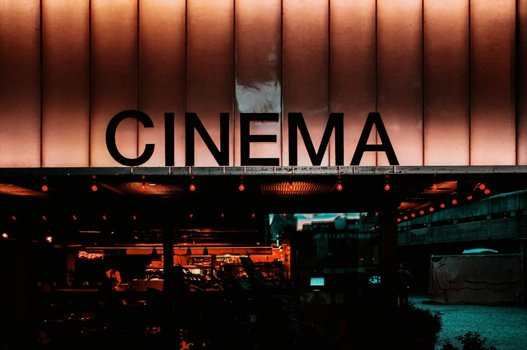 cinematic film scene