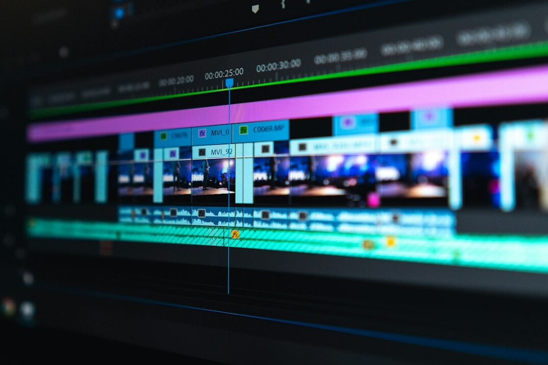 film editing software interface
